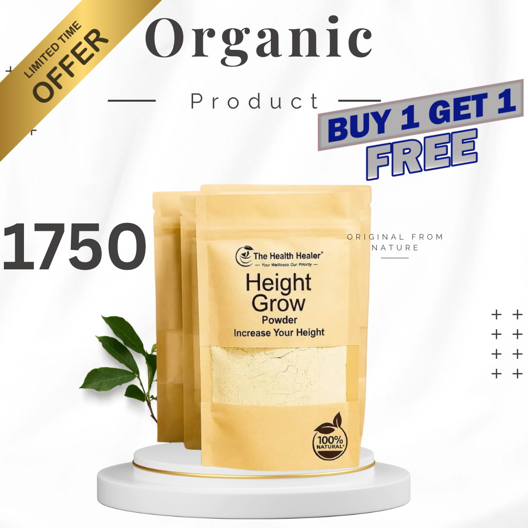 100% Natural Height Growth Formula | Height + Health Booster. 100% Orignal
• No Side Effects
• Guaranteed Results
• Affordable Price
