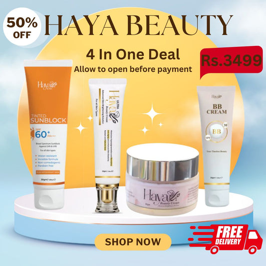 Haya beauty 4 In 1 kit